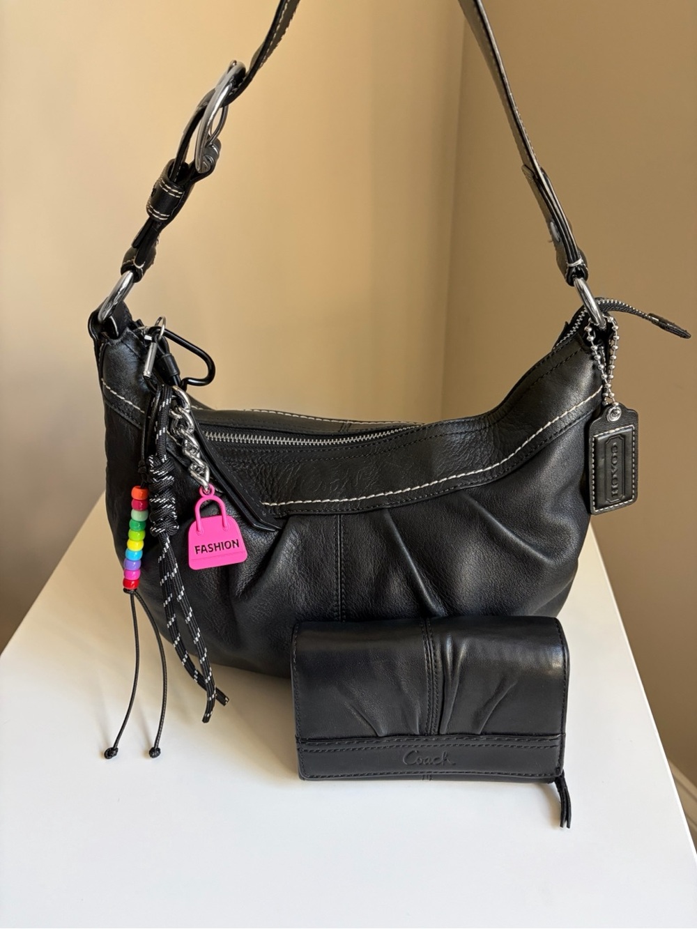 Coach Y2K Slouchy Hobo With Wallet